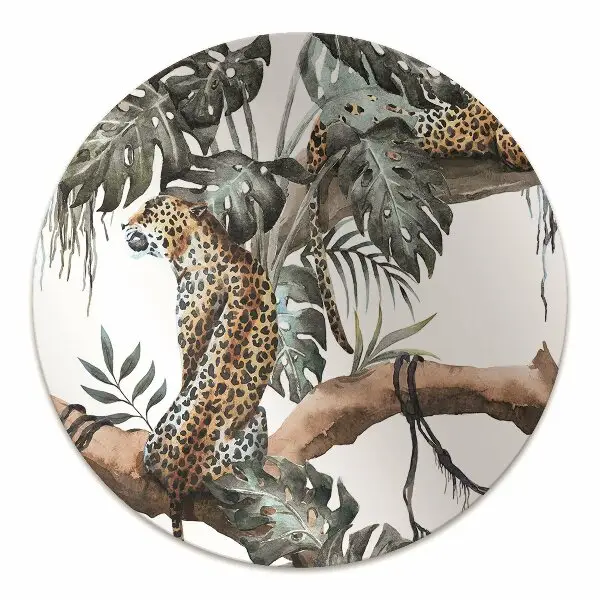 covoras protectie podea Leoparzii pe ramură