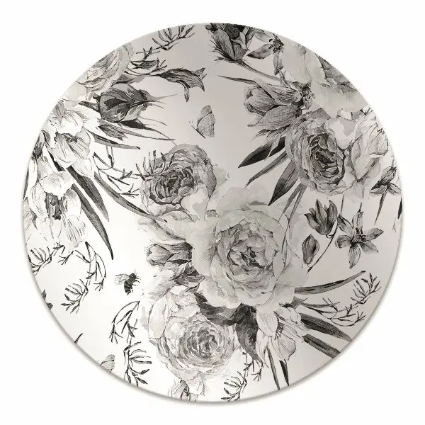 Covoras pentru protectie pardosea Buchet de flori