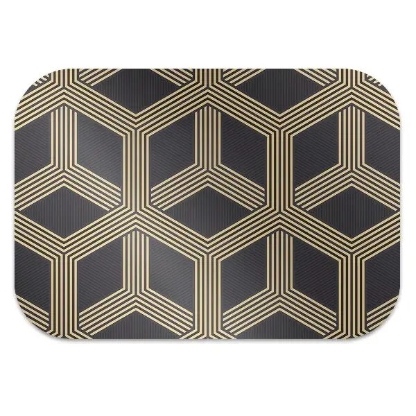 protectie podea scaun model geometric