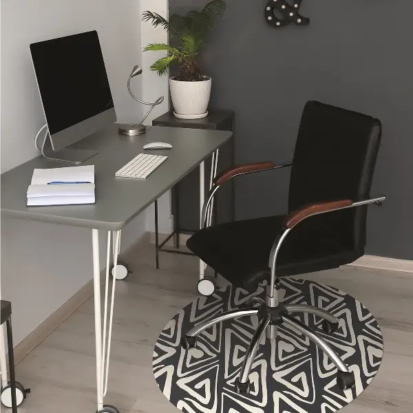 protectie podea scaun model geometric