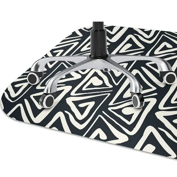 protectie podea scaun model geometric