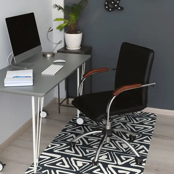protectie podea scaun model geometric
