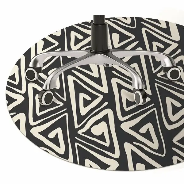 protectie podea scaun model geometric