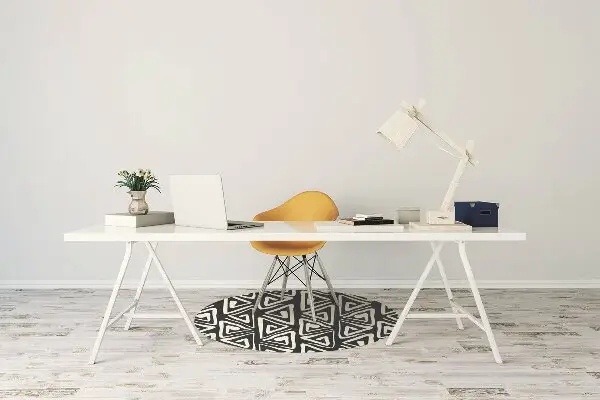 protectie podea scaun model geometric