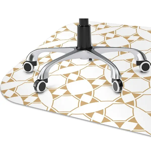 Covoras pentru protectie pardosea model geometric