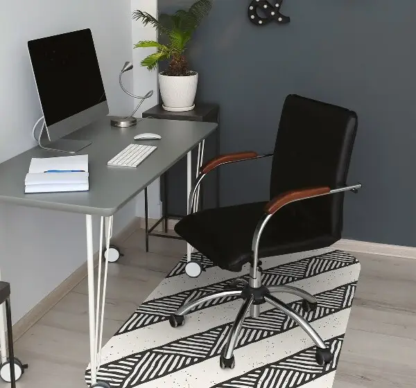 Covoras pentru protectie pardosea model etnic
