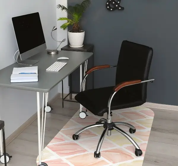 Covoras pentru protectie pardosea forma rubin