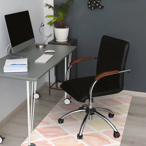 Covoras pentru protectie pardosea forma rubin