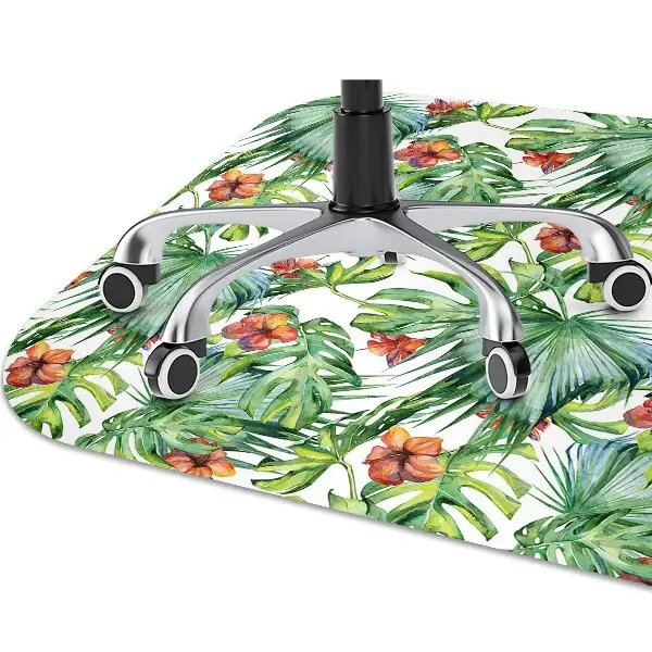 protectie podea birou frunze hawaiiene