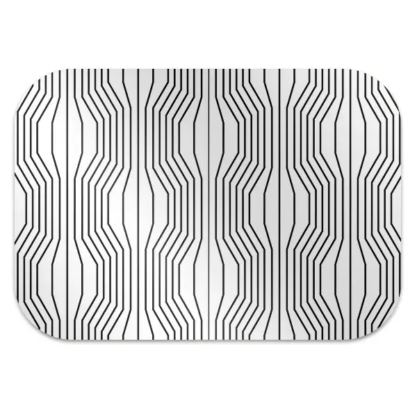 covoras protectie podea iluzie geometrică