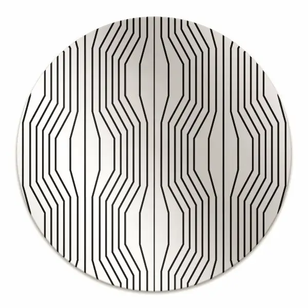 covoras protectie podea iluzie geometrică