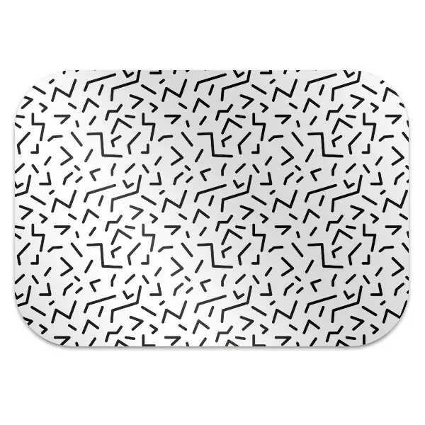 protectie podea scaun model geometric