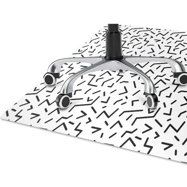 protectie podea scaun model geometric