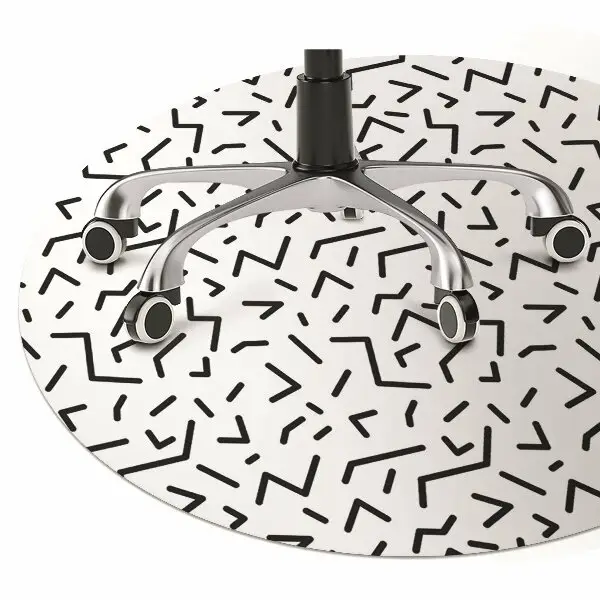 protectie podea scaun model geometric