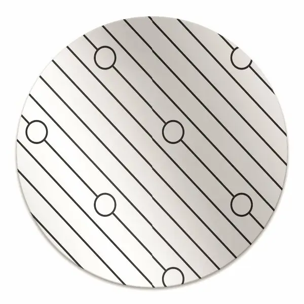 protectie podea scaun birou model cu dungi