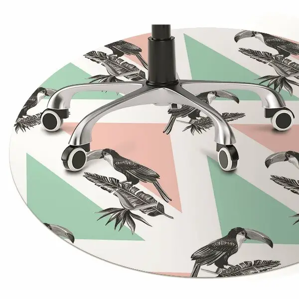 protectie podea birou Toucan cu triunghiuri