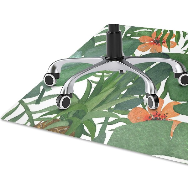 protectie podea birou ananas tropicale