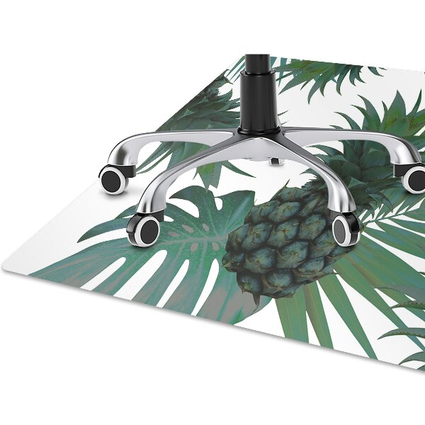 protectie podea scaun birou ananas verde