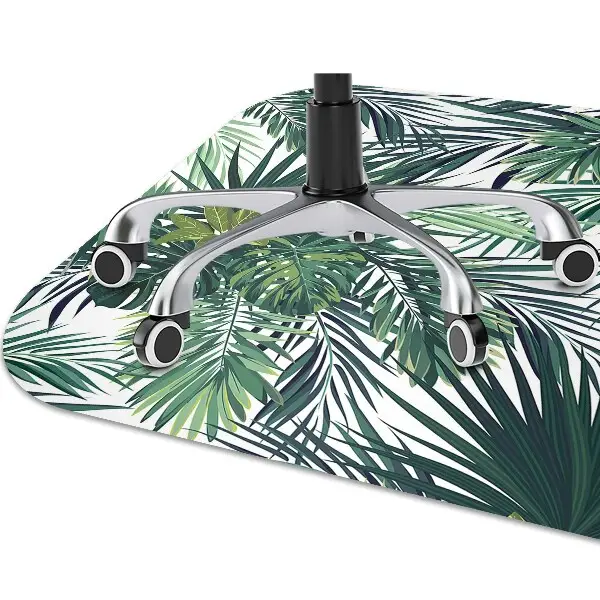 protectie podea birou frunze tropicale