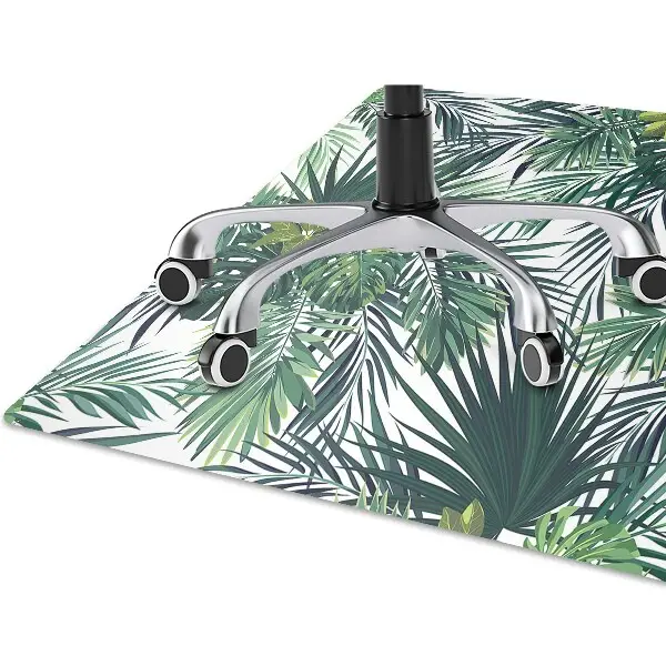 protectie podea birou frunze tropicale