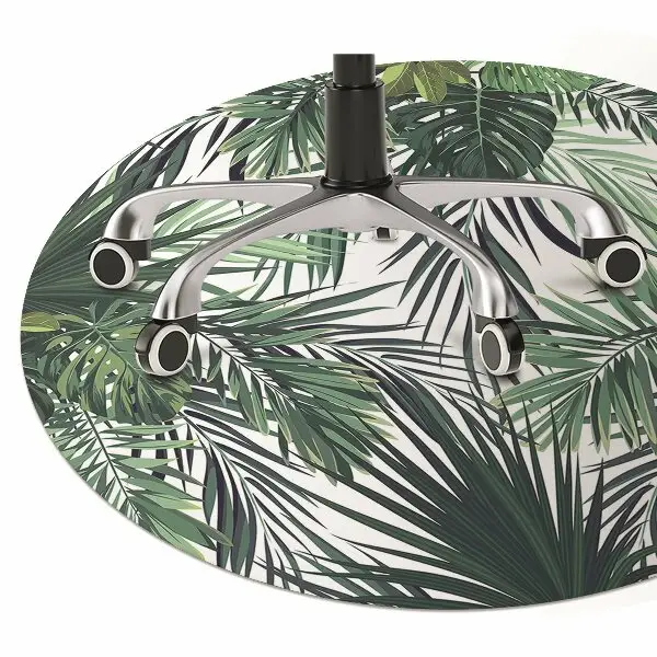 protectie podea birou frunze tropicale