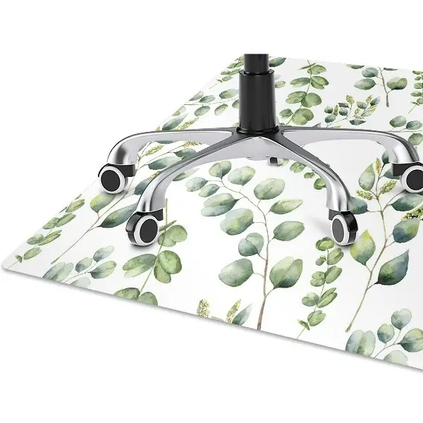 Covoras pentru protectie pardosea floare de eucalipt