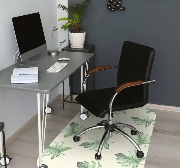 protectie podea scaun frunze tropicale