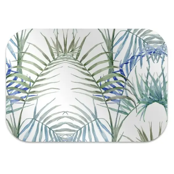 covoras protectie podea frunze tropicale