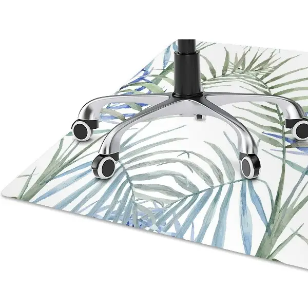covoras protectie podea frunze tropicale