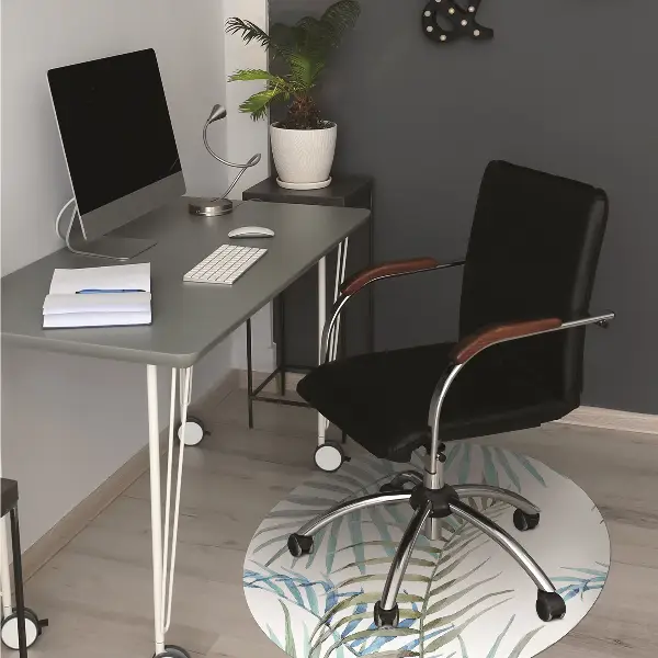 protectie podea scaun frunze tropicale