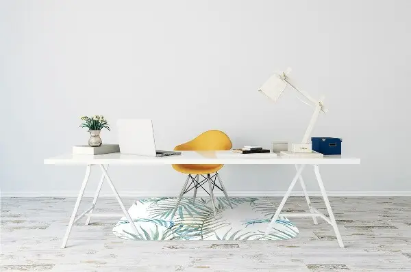 protectie podea scaun frunze tropicale