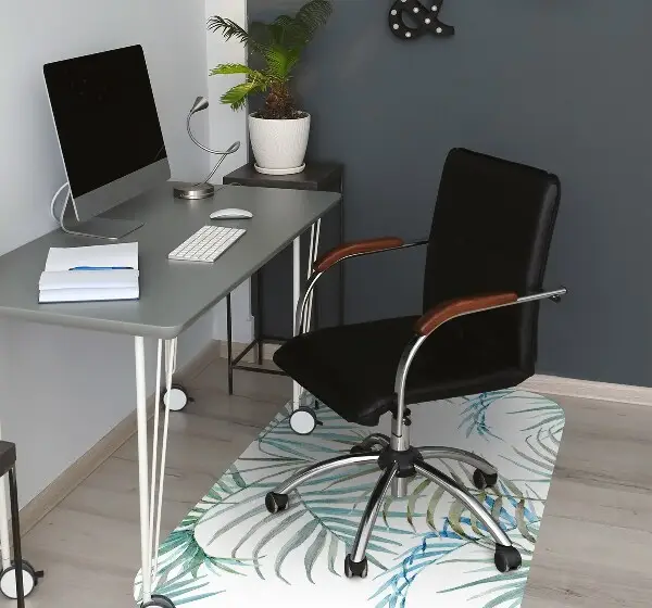 protectie podea scaun frunze tropicale