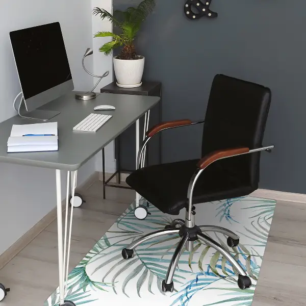 protectie podea scaun frunze tropicale