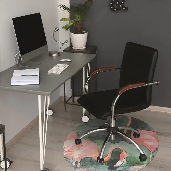 protectie podea birou flamingo pictate