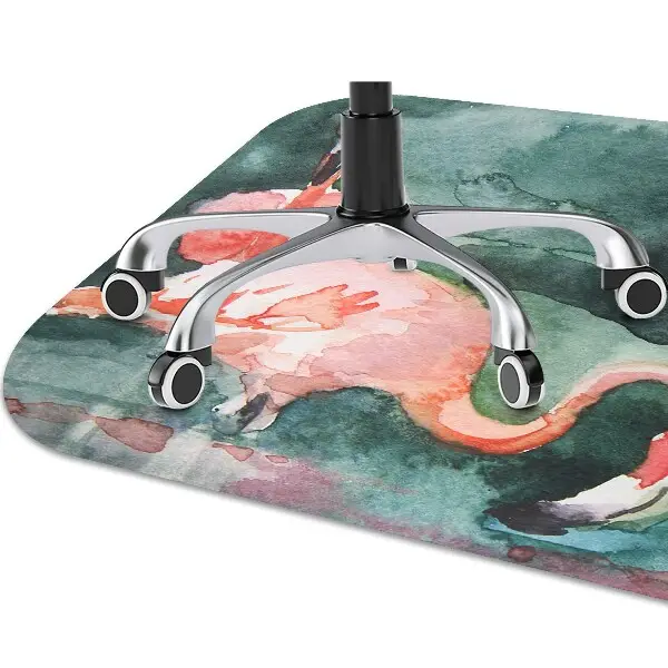 protectie podea birou flamingo pictate