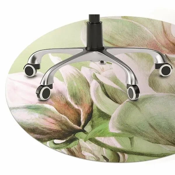 Covoras pentru protectie pardosea flori magnolia