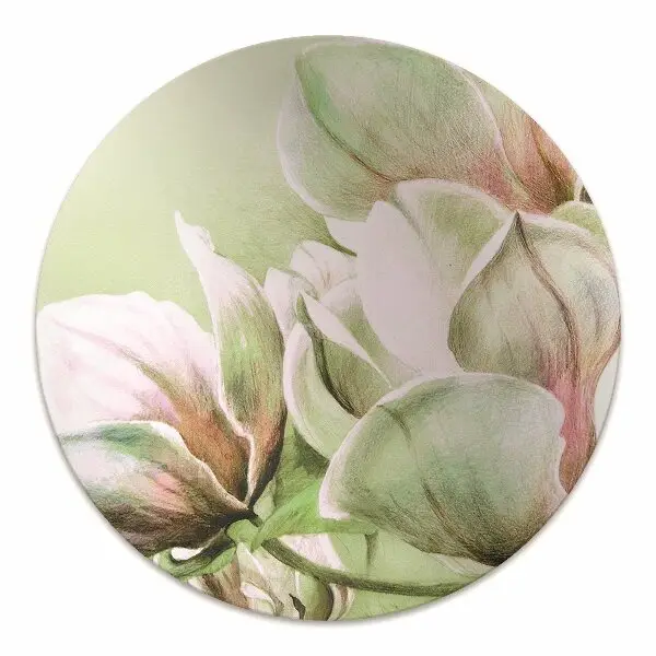 Covoras pentru protectie pardosea flori magnolia