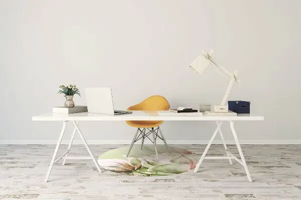 Covoras pentru protectie pardosea flori magnolia