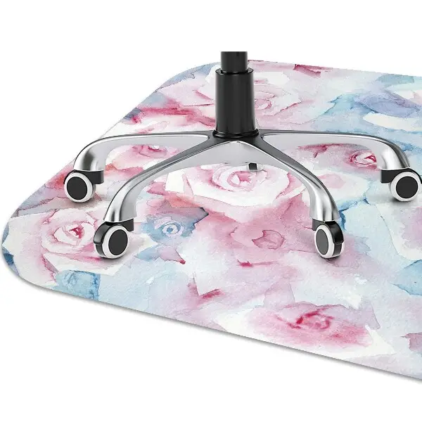 protectie podea scaun pastel flori