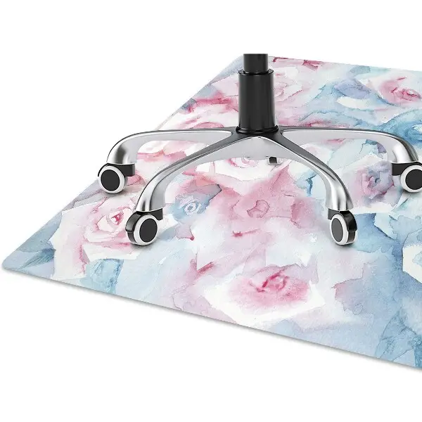 protectie podea scaun pastel flori