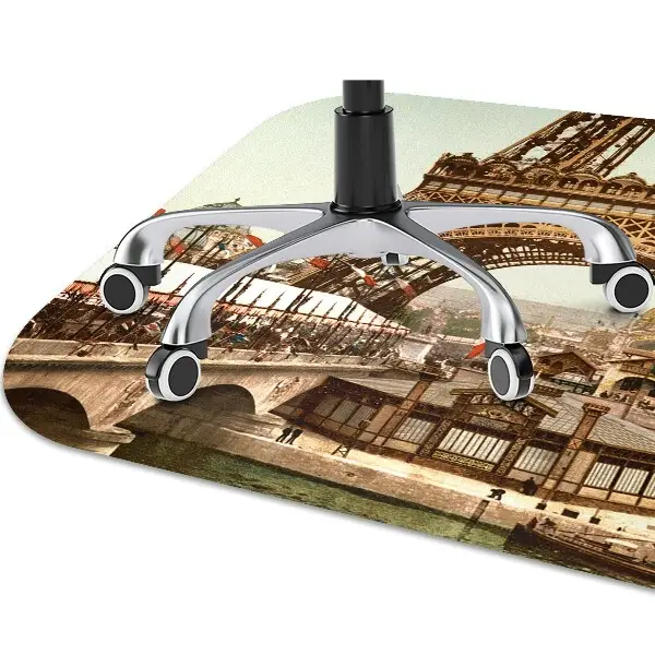 protectie podea birou Turnul Eiffel retro