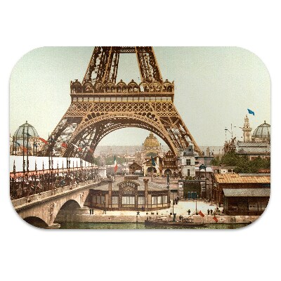 protectie podea birou Turnul Eiffel retro