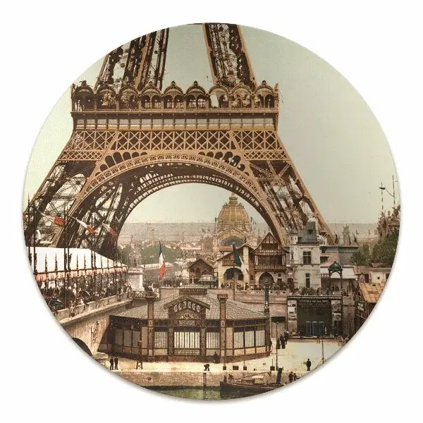 protectie podea birou Turnul Eiffel retro