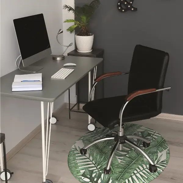 Covorașe pentru scaune frunze tropicale