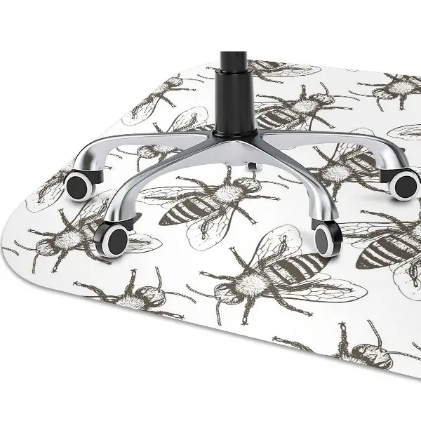 protectie podea birou albine model