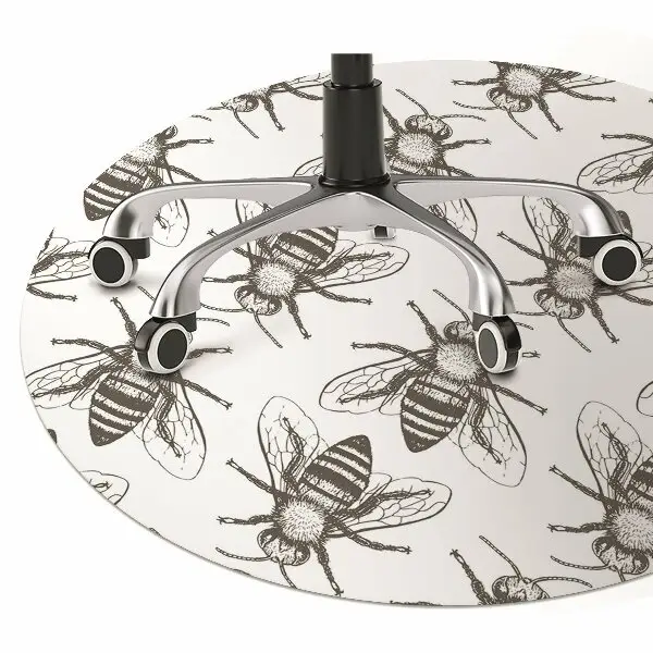 protectie podea birou albine model