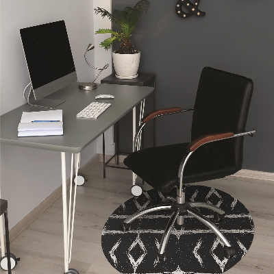 protectie podea scaun birou abstractizare negru