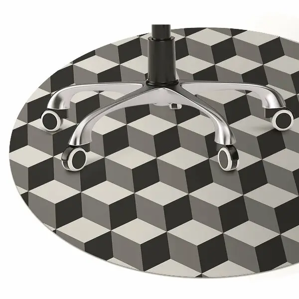 covoras protectie podea model de cuburi 3D