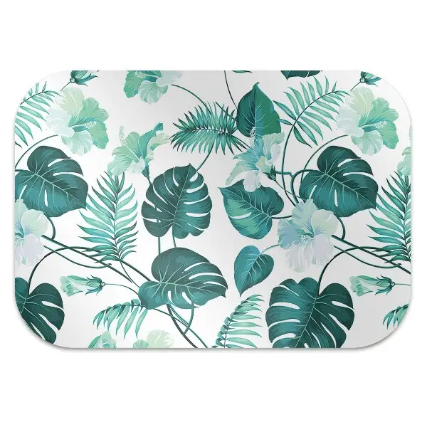 protectie podea scaun frunze tropicale