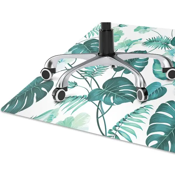 protectie podea scaun frunze tropicale